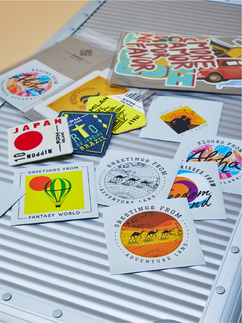 BANK “SILVER” × STICKERS × BANK PATCHイメージ