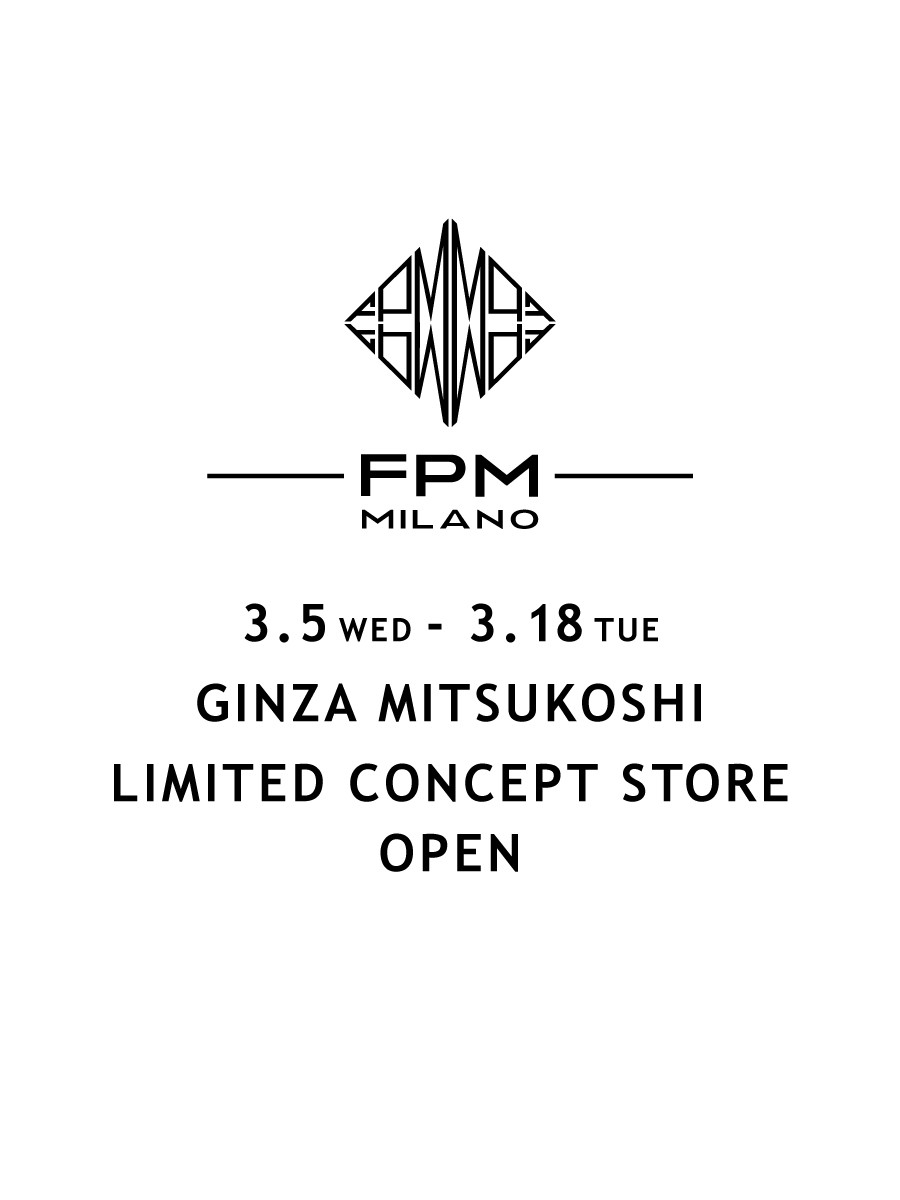 銀座三越　LIMITED CONCEPT STORE開催のお知らせ