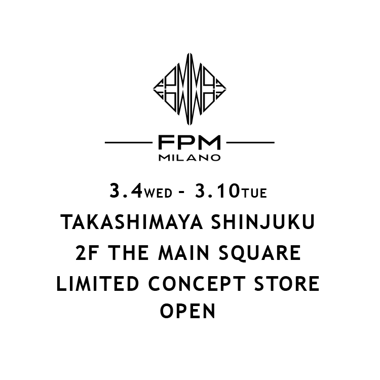 新宿髙島屋 LIMITED CONCEPT STORE 開催のお知らせ
