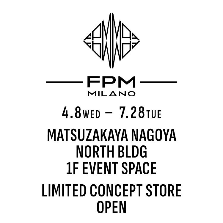 松坂屋名古屋店 LIMITED CONCEPT STORE 開催のお知らせ